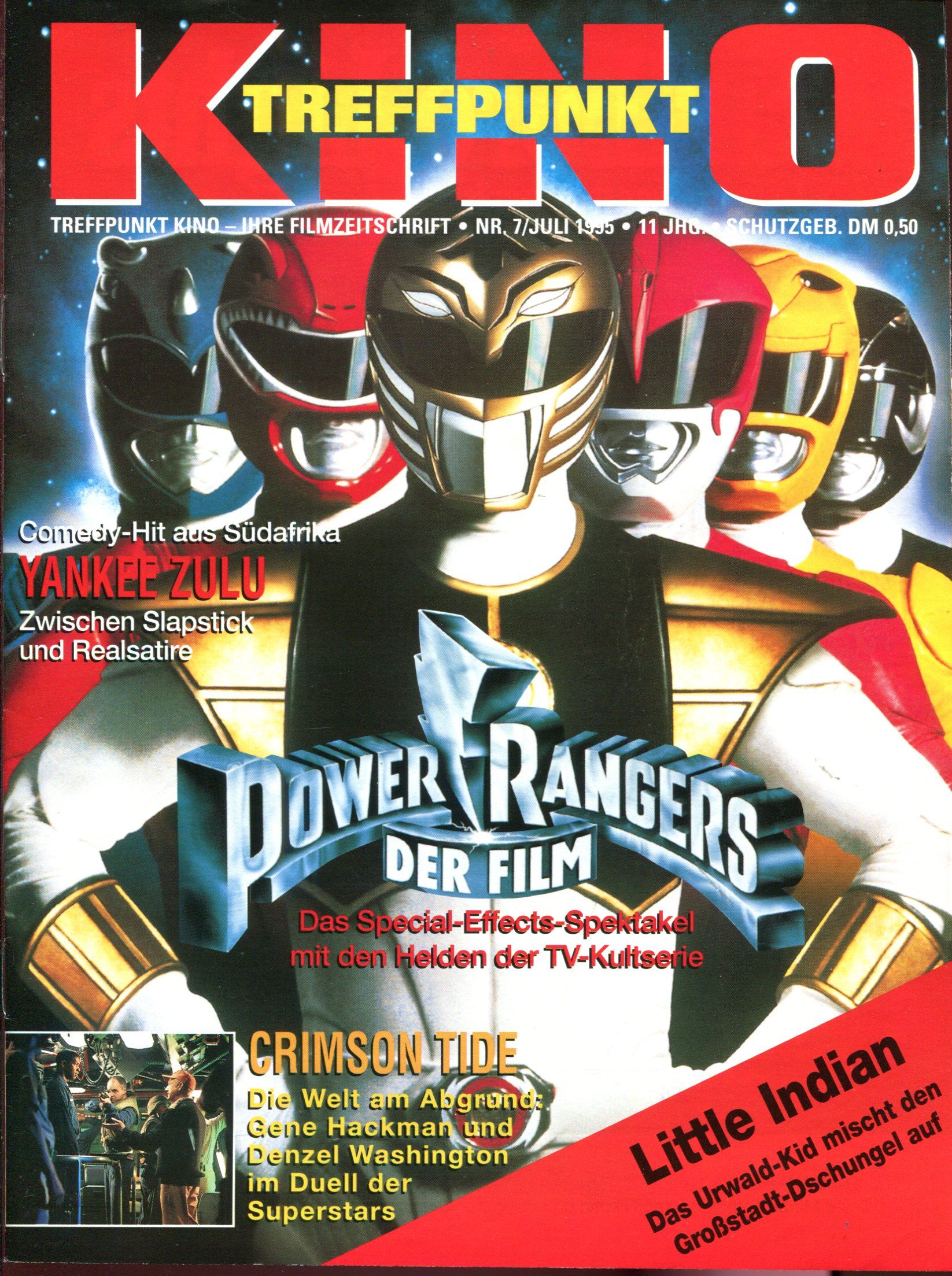 TREFFPUNKT KINO magazine side cover Issue  7  July 1995